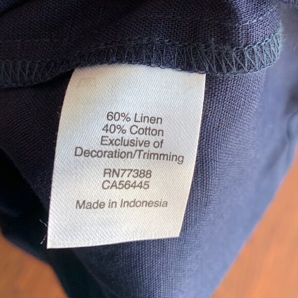 NWT J.Crew linen embroidered tank . Size 0 - Picture 3 of 3